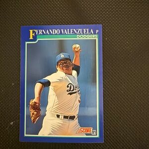 1991 Score
Fernando
Valenzuela #449